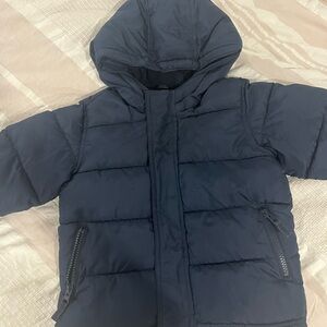 Old Navy Dark Blue Kids Puffer Coat